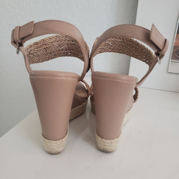 πBoho Chic Espandrille Open Toe Wedgesπ - Picture 3 of 9